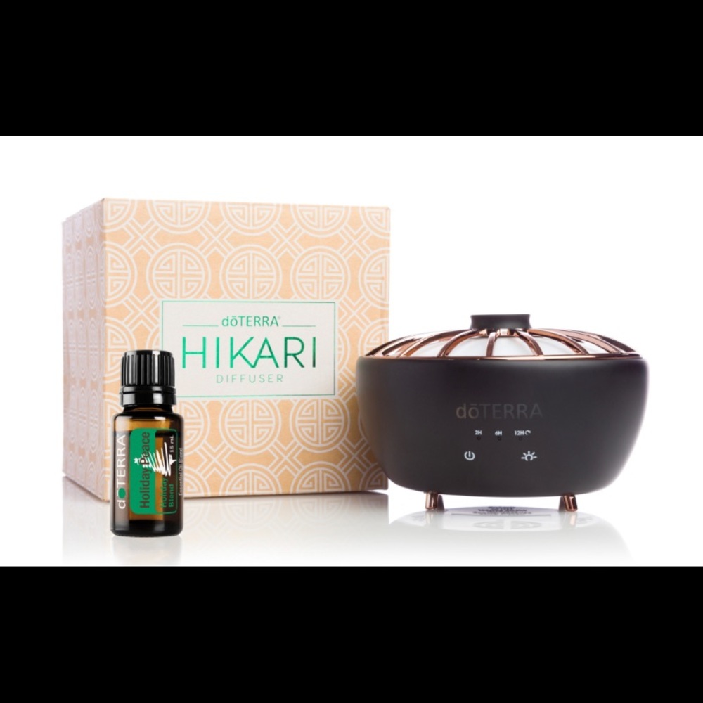 Hikari Diffuser with Holiday Peace essential oil
